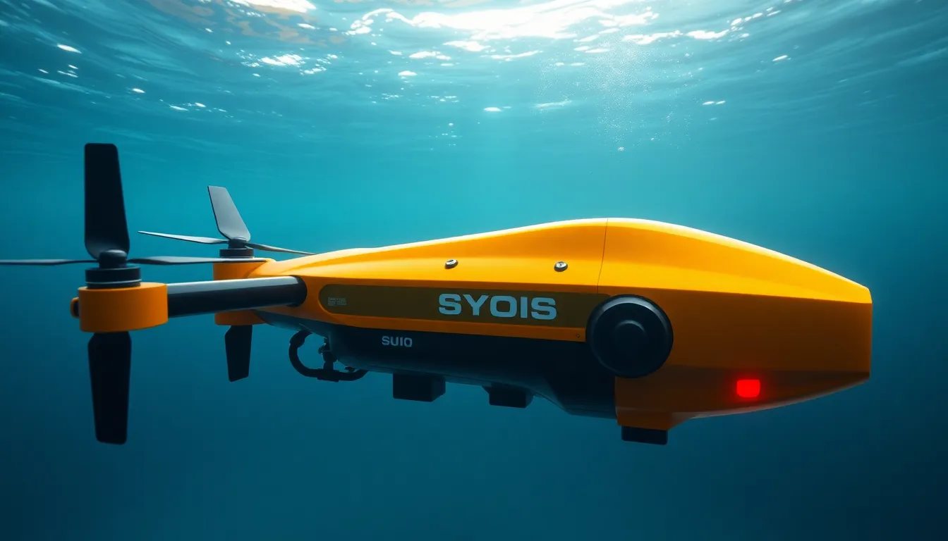 SYOS SU10 UNDERWATER DRONE: MARITIME SECURITY & EXPLORATION